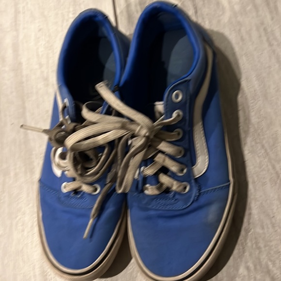 Vans Old Skool blue suede - Picture 2 of 4